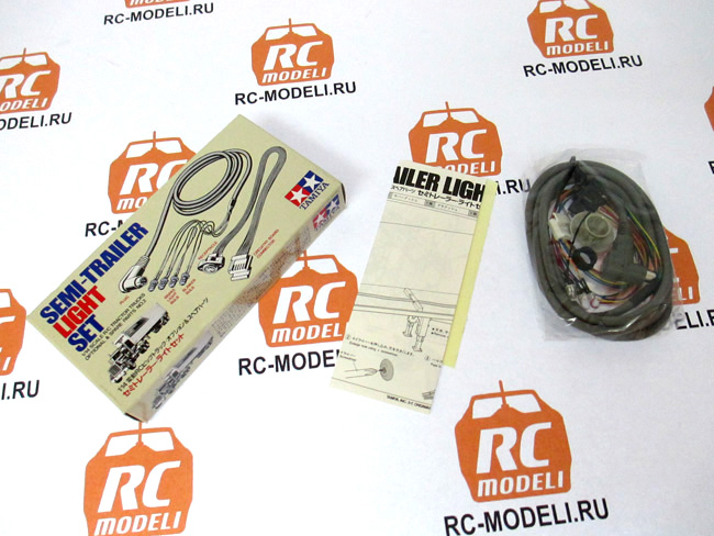 Сборка полу-прицепа Tamiya Flatbed Semi Trailer