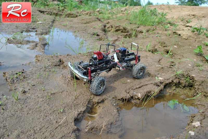 Радиоуправляемое багги Tamiya Tundra постройка