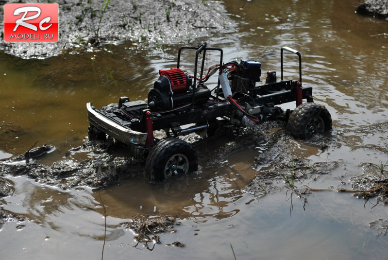 Электро багги из Tamiya Tundra на радиоуправлении