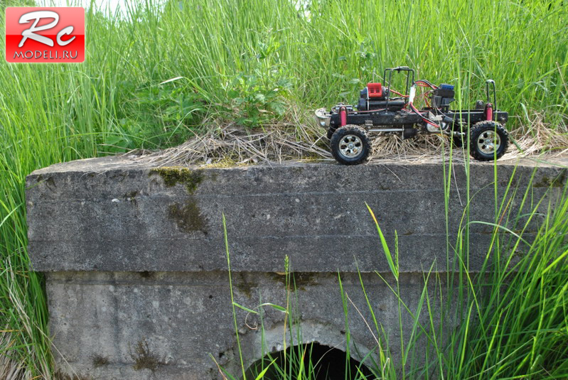 Электро багги Tamiya Tundra с каркасом безопасности