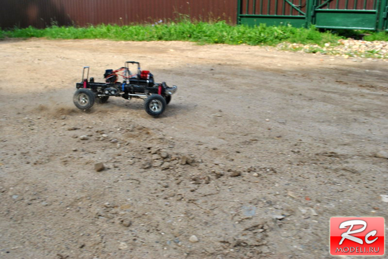 Гонки на багги из Tamiya Tundra