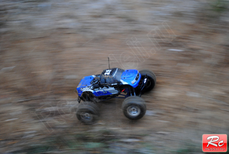 Невероятный разгон HPI Savage 3.5