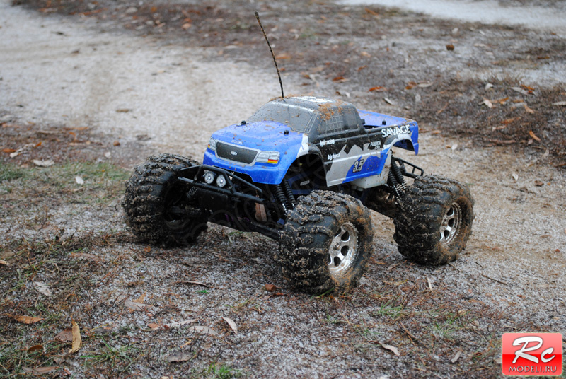 ДВС монстр на радиоуправлении HPI-882 Savage 3.5.
