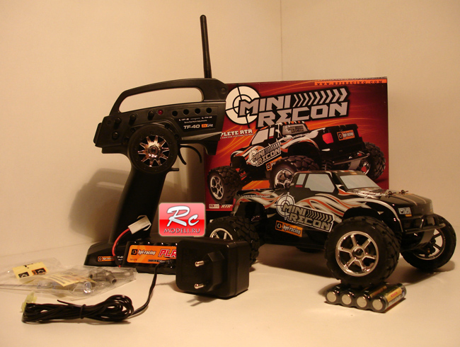 Радиоуправляемый мини монстр HPI Mini Recon в версии RTR